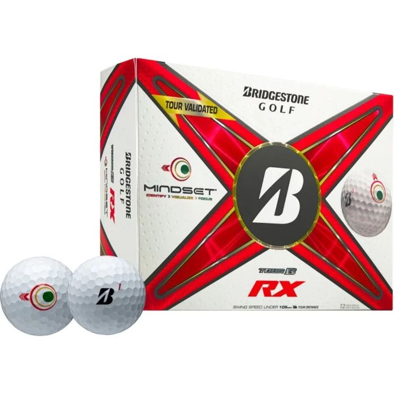 Bridgestone 2025 TOUR B RX MindSet 1- Dozen MindSet White