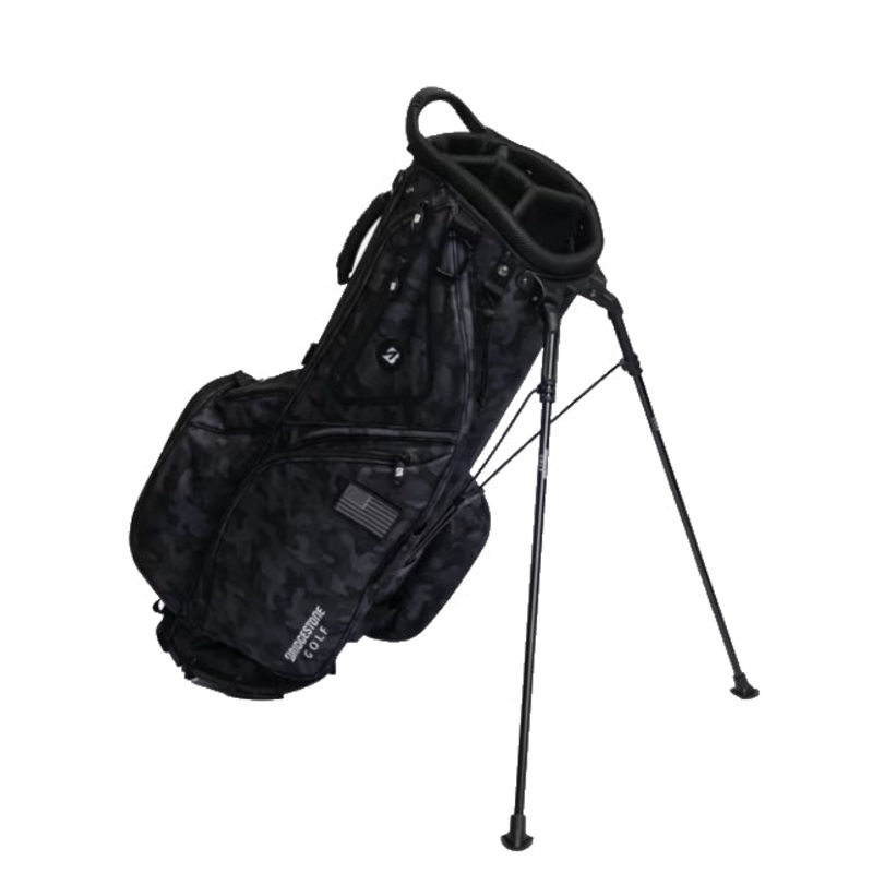Bridgestone Gambler Lightweight Stand Golf Bag Black/Gray