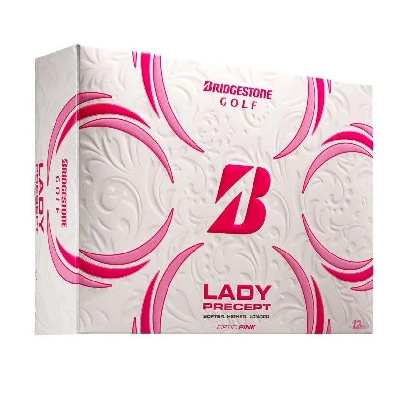 Bridgestone Lady Precept Golf Balls Pink (1 Dozen) 2022 Lady Precept