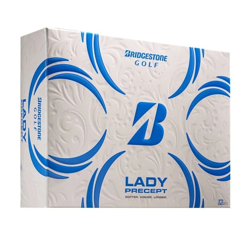 Bridgestone Lady Precept Golf Balls White (1 Dozen) 2022 Lady Precept