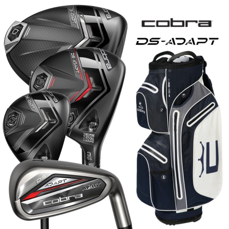 Cobra DS-Adapt Max Men’s Complete Golf Set Right Hand Stiff