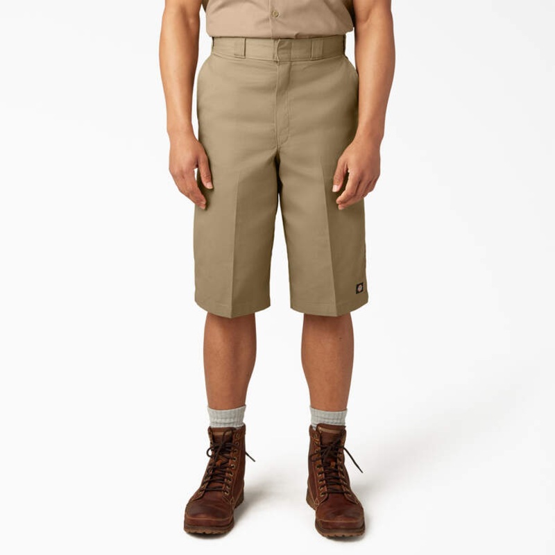 Dickies Men’s 15″ Loose Fit Multi-Pocket Work Shorts Charcoal 30