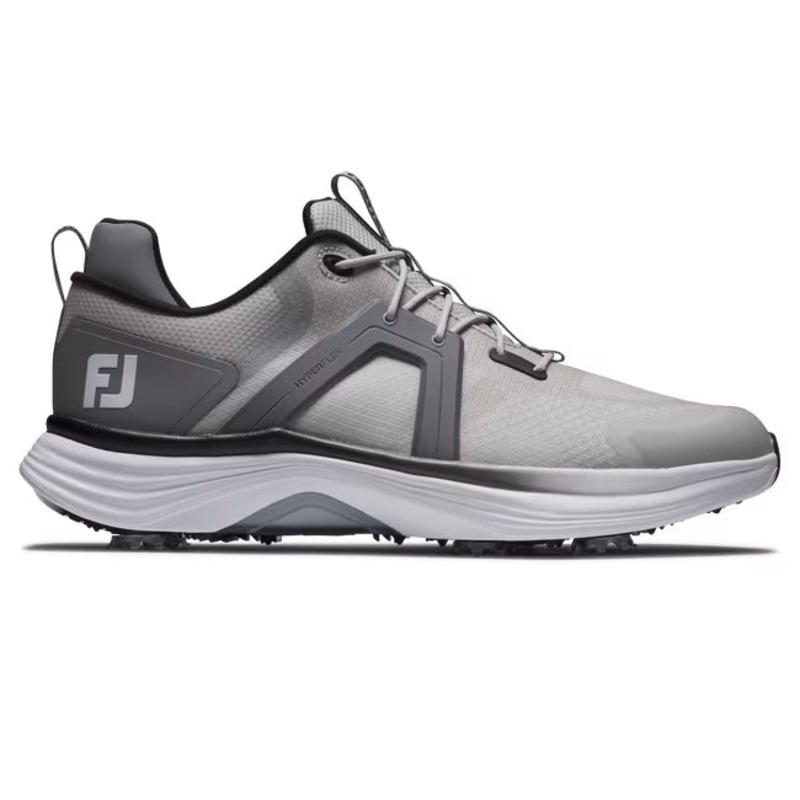 FootJoy Men’s HyperFlex Golf Shoes – 55470 Grey Grey/White/Carcoal Medium 11