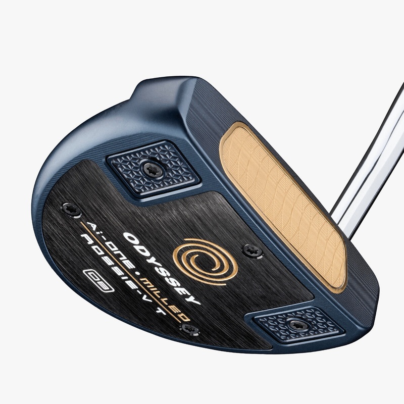 Odyssey Ai One Milled Milled Rossie V T Double Bend Putter 34″ Right Hand – Shop Worn Right Hand 34″