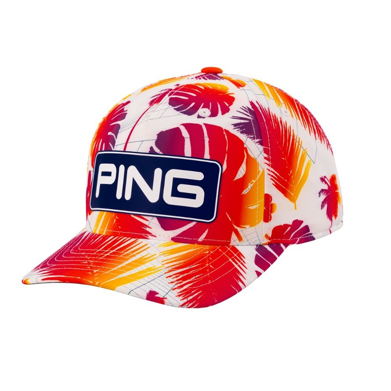 Ping Electric Sunset Tour Snapback 2025 White Sunset