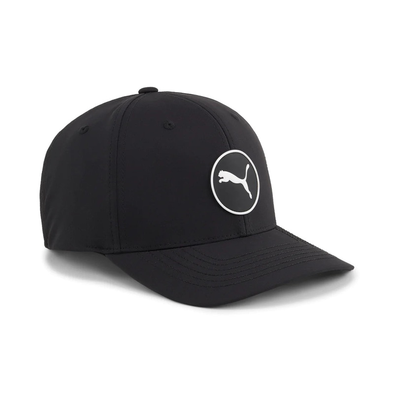 Puma Men’s Circle Cat Tech Snapback Golf Hat Deep Navy