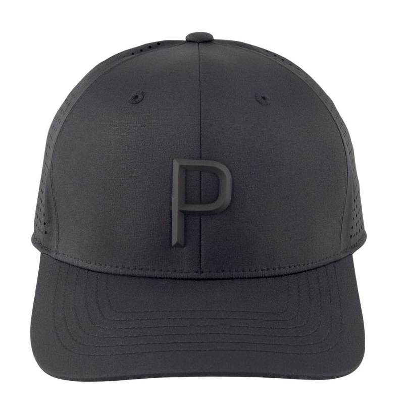 Puma Men’s Tech P Snapback Cap Golf Hat Ash Gray