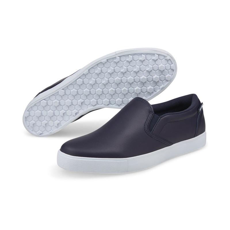 Puma Og Slip-On Palmer Collection Golf Shoes (On Sale) Navy Blazer 9.5