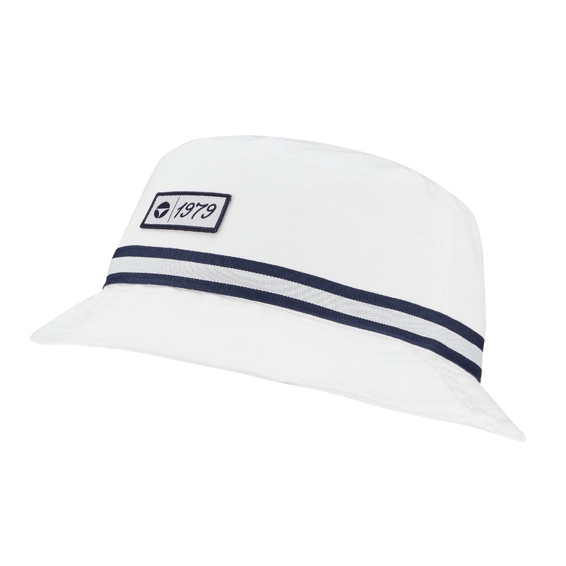 TaylorMade Men’s Vintage Twill Bucket Golf Hat Aqua S/M