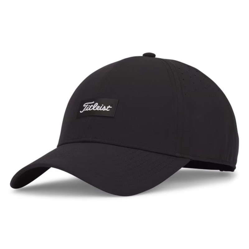 Titleist Men’s Charleston Breezer Golf Hat Black/White