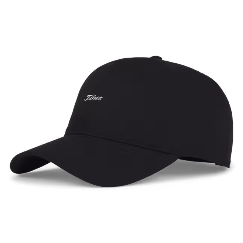 Titleist Montauk Lightweight Golf Hat Black/Black/White