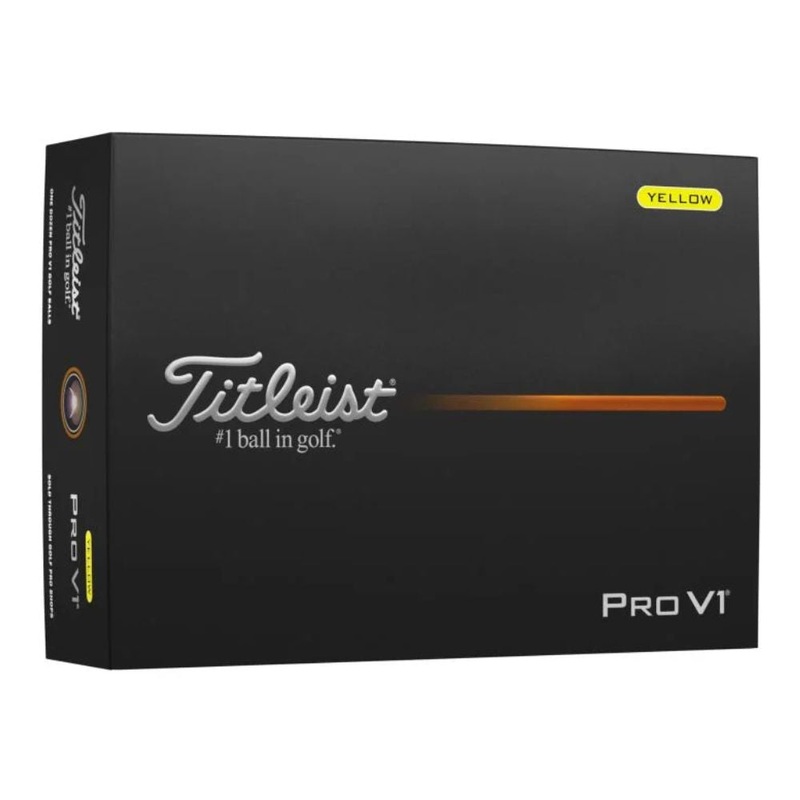 Titleist Pro V1 Golf Balls Yellow (1 Dozen) 2025 Yellow
