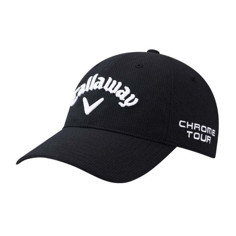 Callaway Men’s Tour Authentic Performance Pro LW Adjustable Golf Hat 2025 BlackWhite
