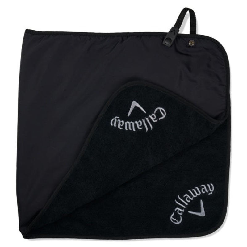 Callaway Rainhood Golf Towel Black
