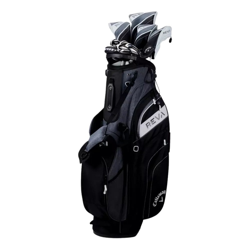 Callaway Reva 24 Black 11 Piece Complete Set Stand Bag Right Hand Black Right Hand