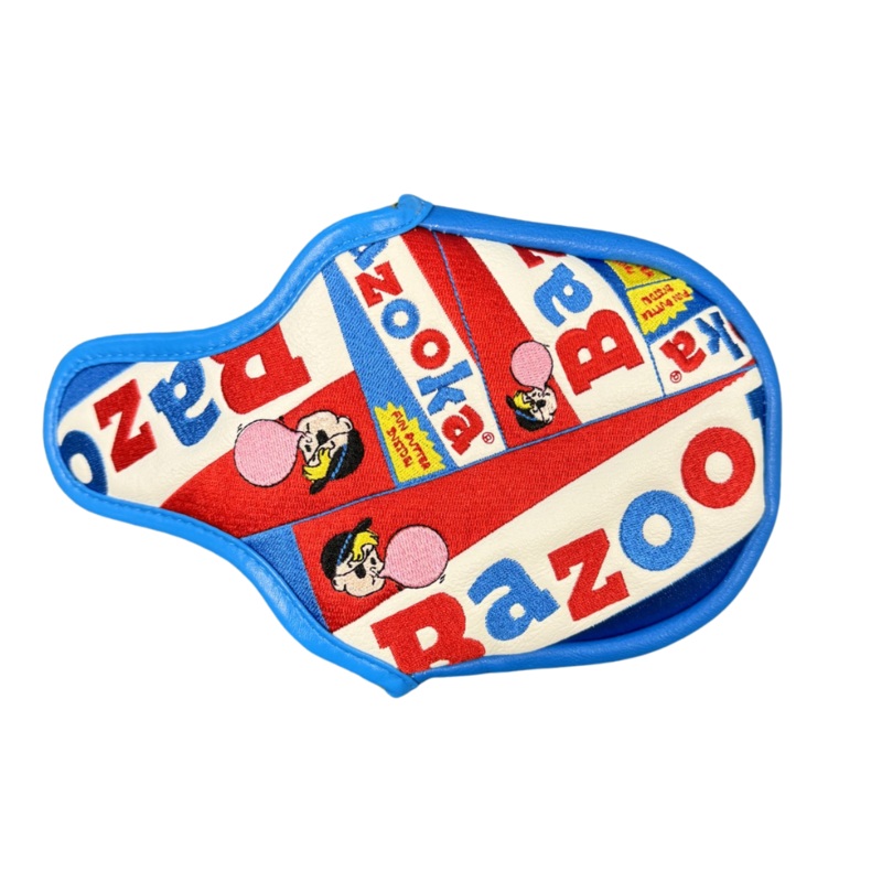 CMC Design Bazooka Joe Mallet Putter Headcover White/Red/Blue