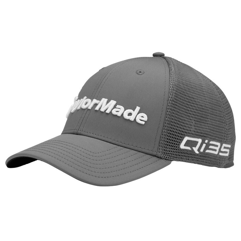 TaylorMade Men’s Tour Preferred Cage Fitted Hat White S/M