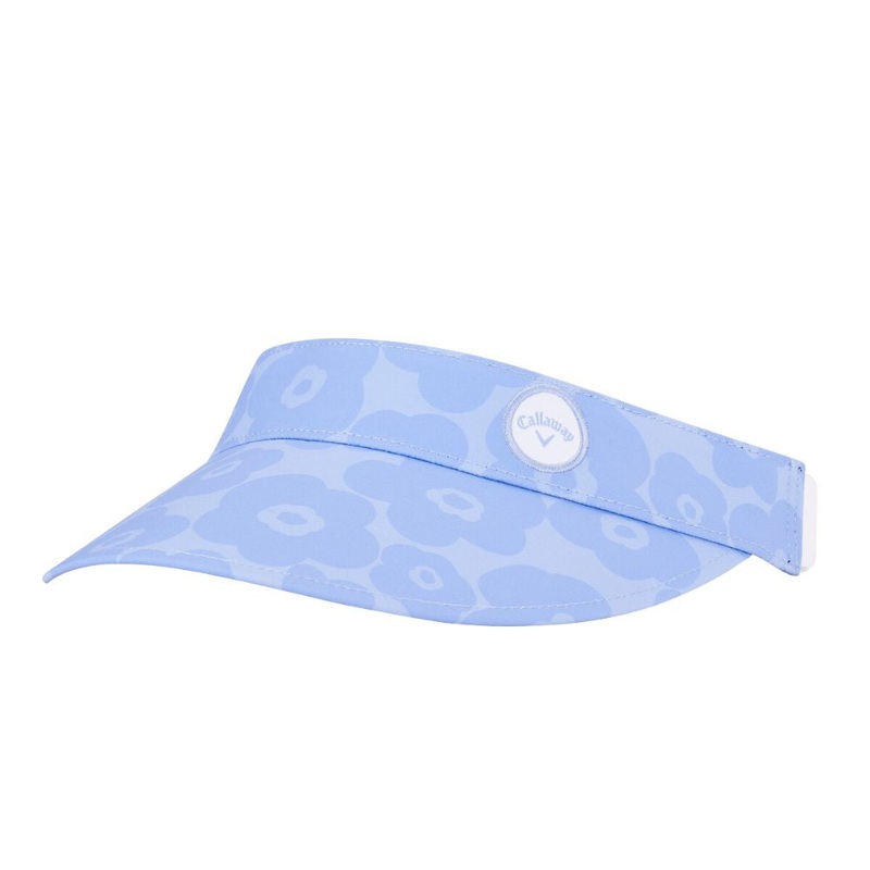 Callaway Women’s See The Break Golf Visor 2025 Hydrangea Floral