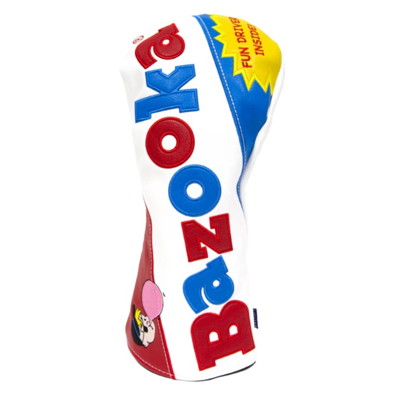 CMC Design Bazooka Joe Driver Headcover White/Red/Blue