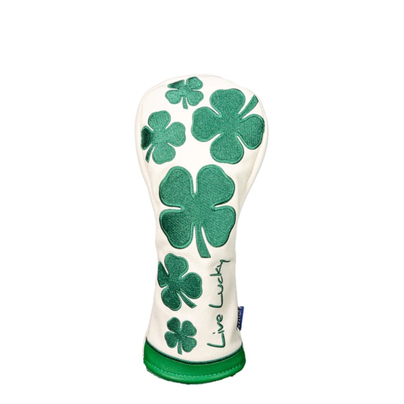 CMC Design Live Lucky Evergreen Hybrid Headcover White/Green