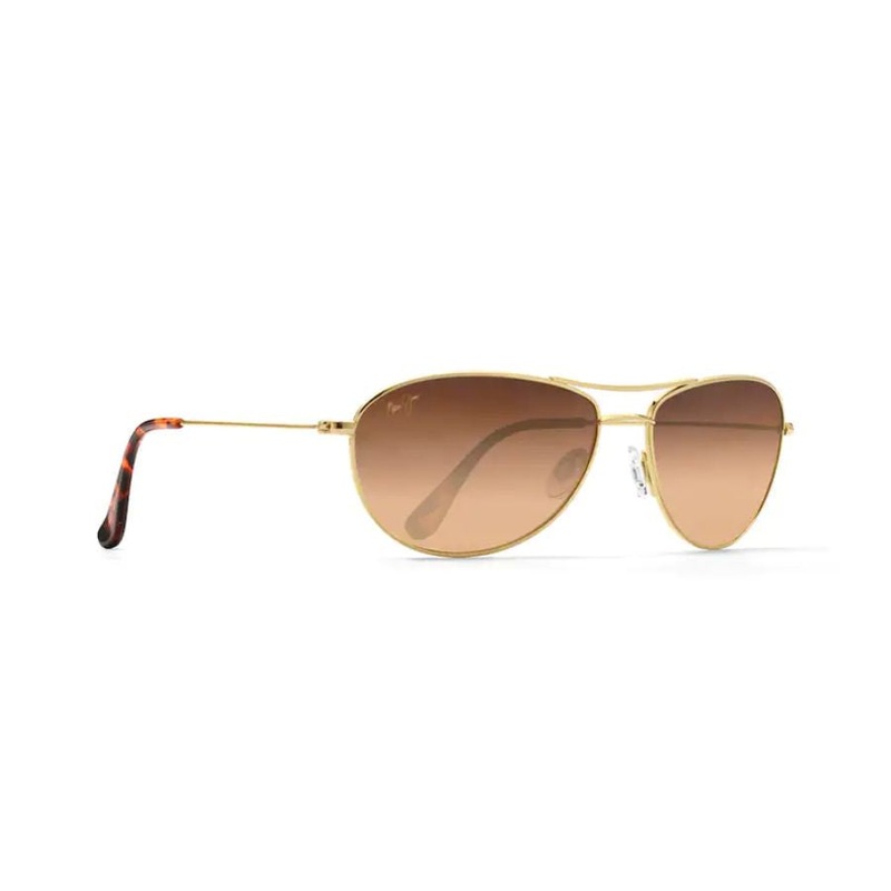 Maui Jim Baby Beach Polarized Sunglasses Gold Frame HCL Bronze Lens Gold HCL BRONZE