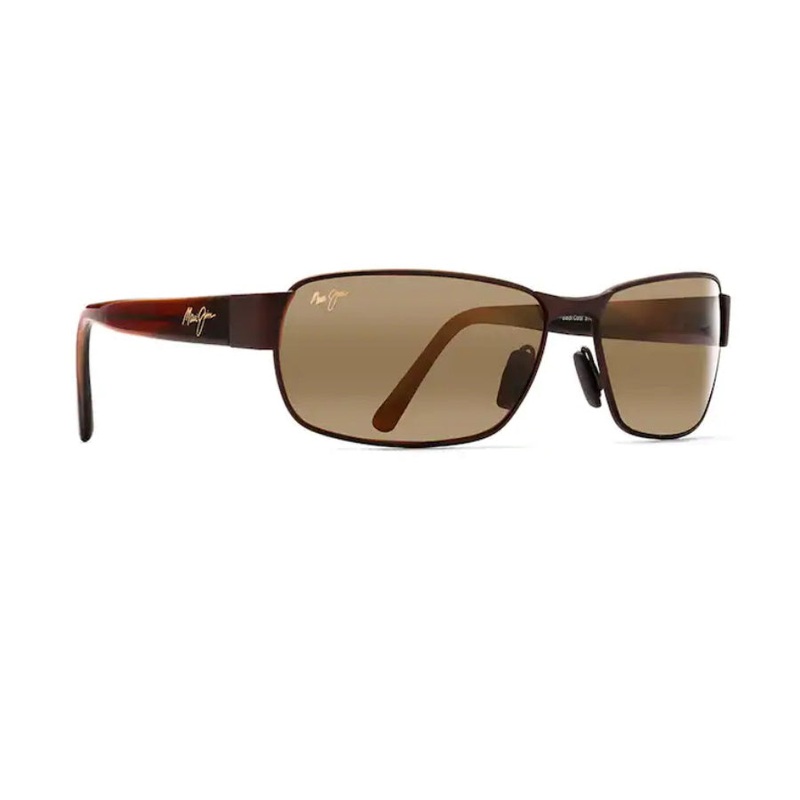 Maui Jim Black Coral Polarized Sunglasses Matte Bronze Frame HCL Bronze Lens Matte Bronze HCL BRONZE