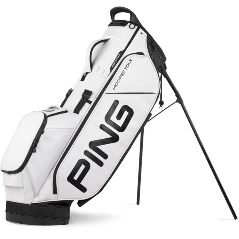 Ping Hoofer Tour Stand Golf Bag 2025 White/Black