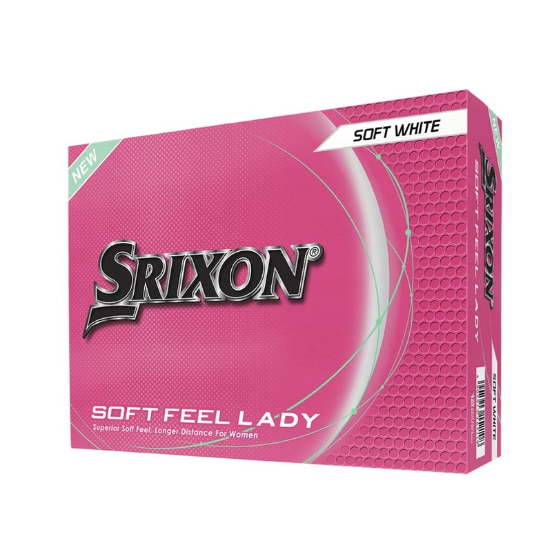 Srixon Ladies Soft Feel 14 White Golf Balls White