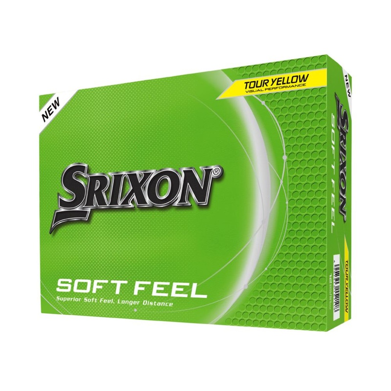 Srixon Soft Feel 14 Yellow Golf Balls Yellow