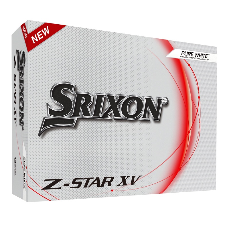 Srixon Z-Star XV 8 White Golf Balls 1 Dozen 2024 White