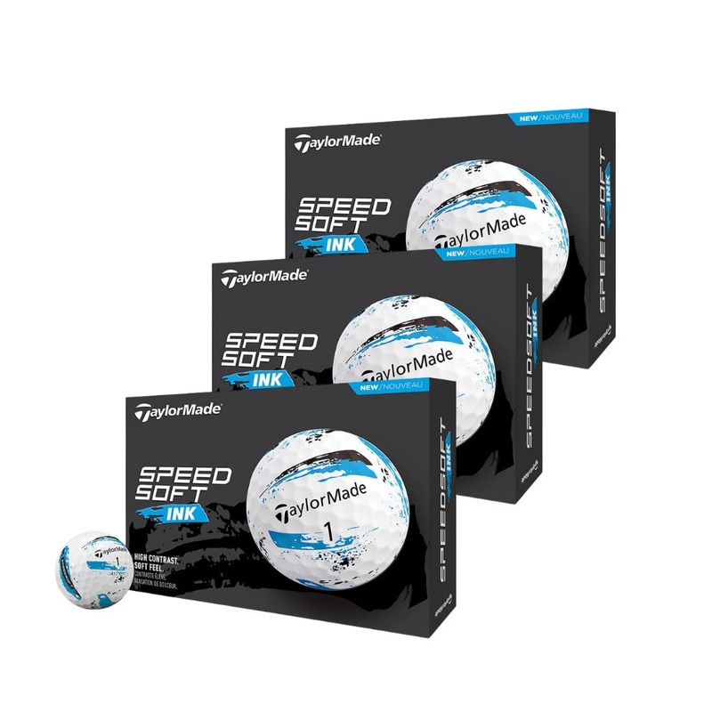 TaylorMade 2024 SpeedSoft Ink Blue Golf Balls (3 Dozen) Ink Blue