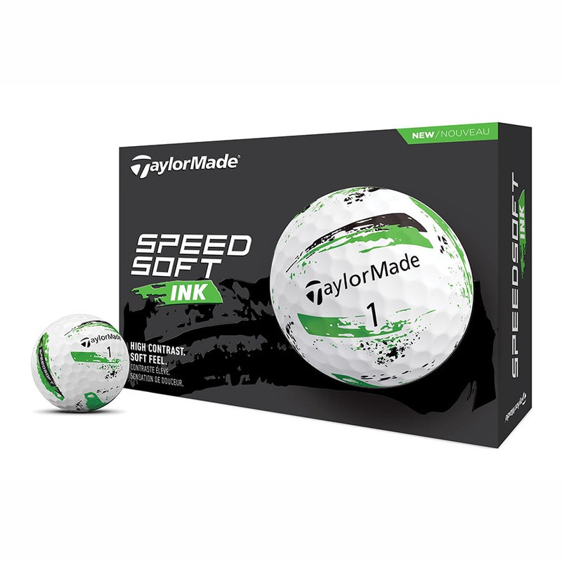TaylorMade 2024 SpeedSoft Ink Green Golf Balls (1 Dozen) Ink Green