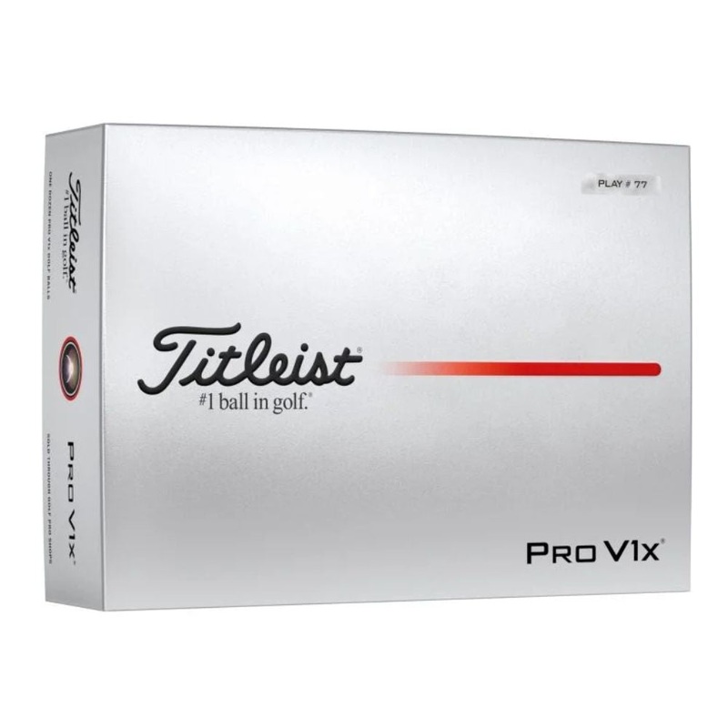 Titleist 2025 Pro V1x Golf Balls White Special Play Numbers #10