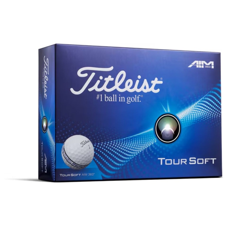 Titleist 2025 Tour Soft 360 Golf Balls White