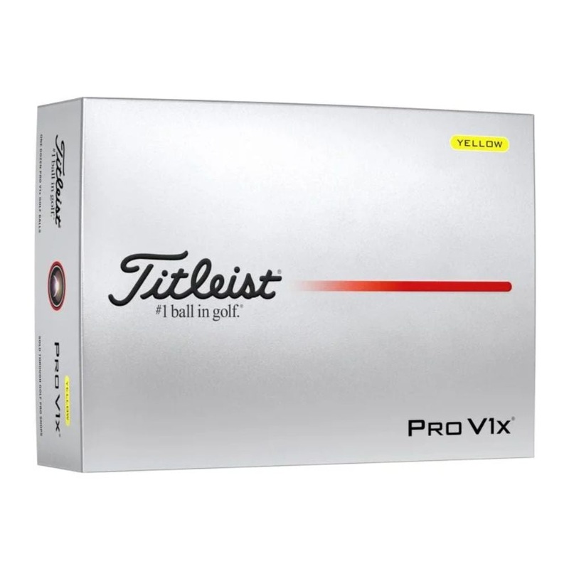 Titleist Pro V1x Golf Balls Yellow (1 Dozen) 2025 Yellow