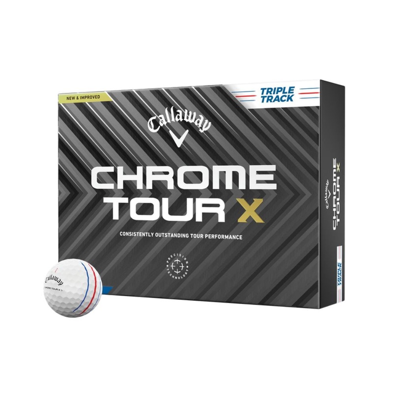 Callaway Chrome Tour X Triple Track 24 White – 1 Dozen White