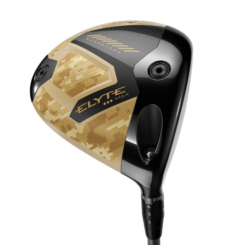 Callaway Elyte Triple Diamond Max Driver Sandstorm Right Hand 9.0 Graphite Stiff