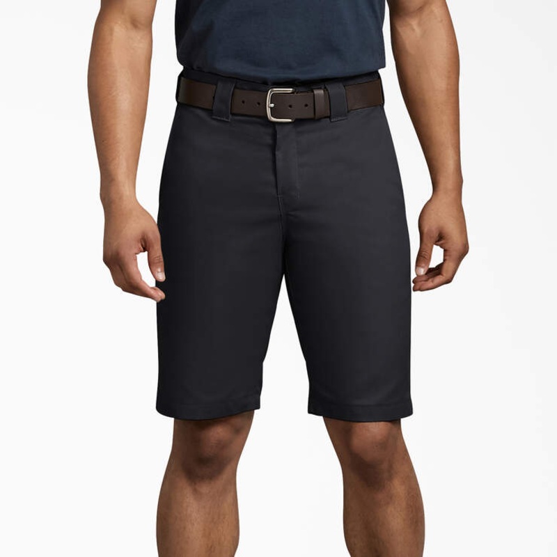 Dickies Men’s 11″ FLEX Regular Fit Work Shorts Black 44