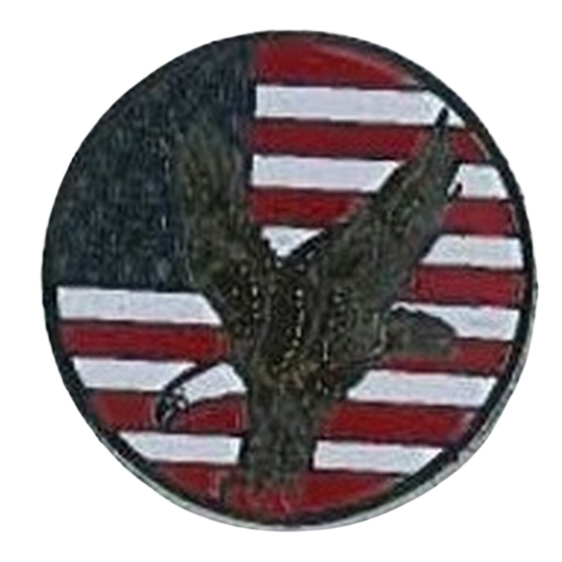 Evergolf American Flag with Eagle Golf Ball Marker Red/White/Blue