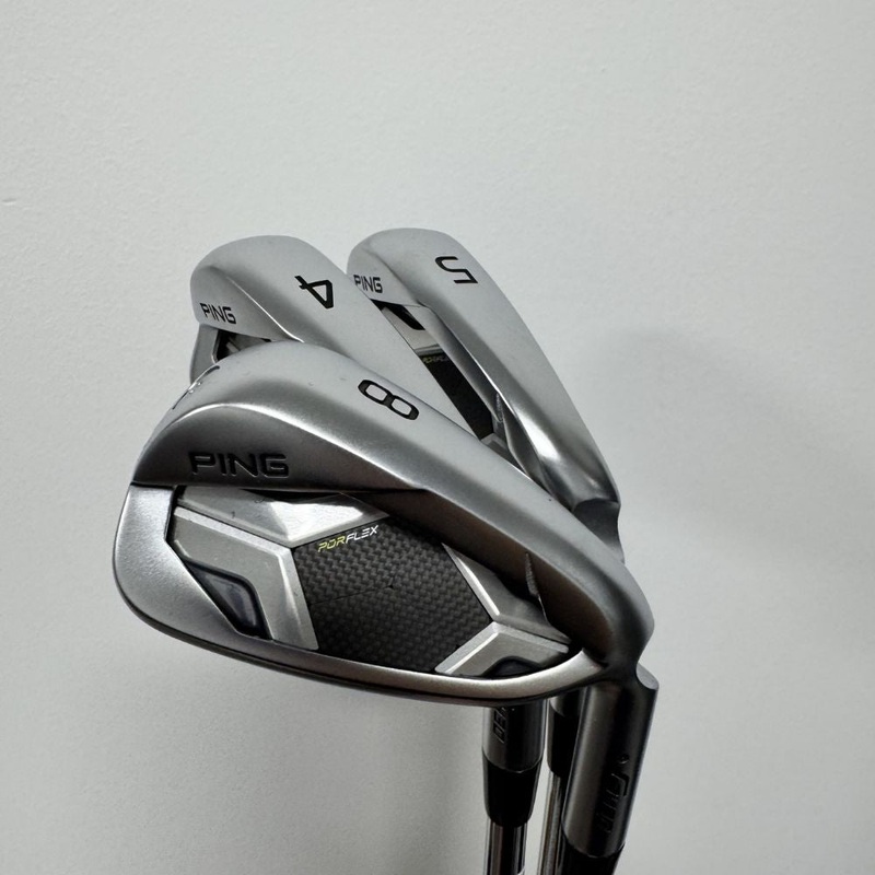 Ping G430 Iron Set 4-PW Black Nippon Modus 3 105 Regular Right Hand – SHOP WORN Right Hand Modus 3 105 Regular Black Dot