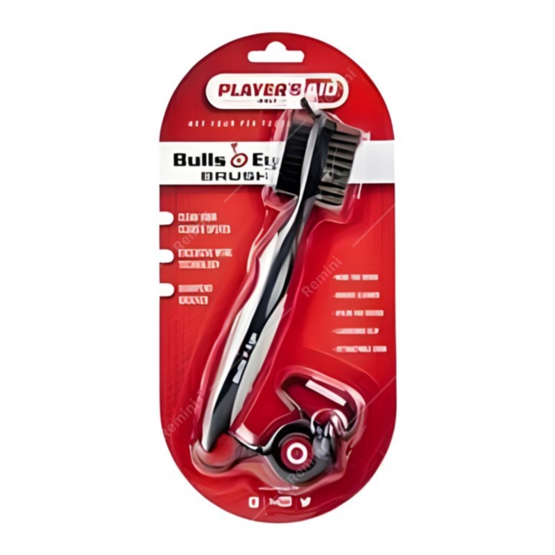 Player’s Aid Bulls Eye Brush Black/Grey
