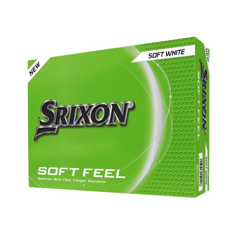 Srixon Soft Feel 14 White Golf Balls White