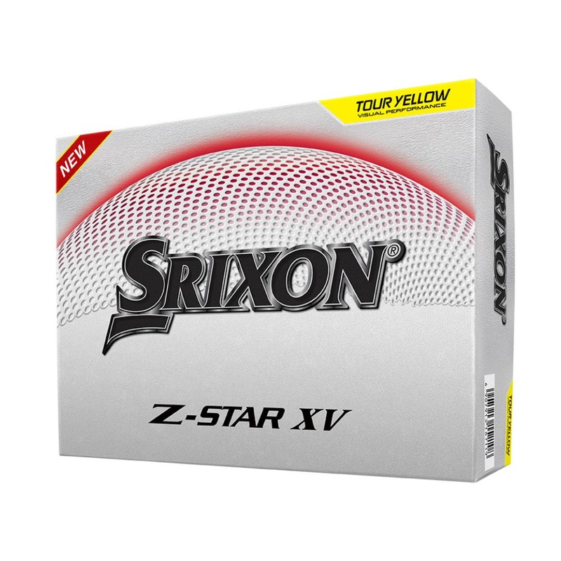Srixon Z-Star XV 9 Tour Yellow Golf Balls Tour Yellow