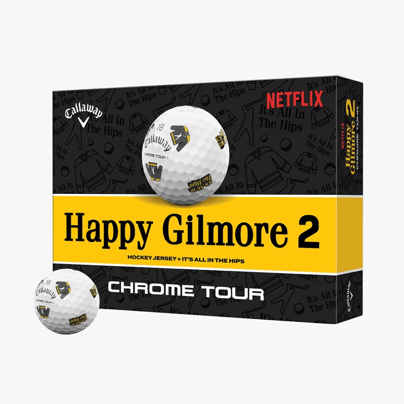 Callaway Chrome Tour Happy Gilmore 2 It’s All In The Hips Golf Balls (1 Dozen) It’s All In the Hips