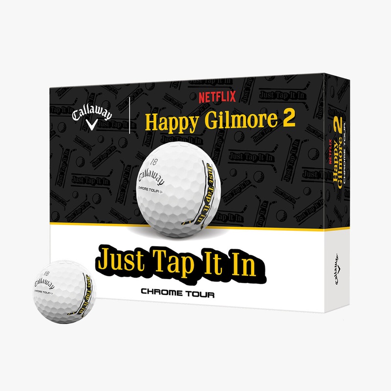 Callaway Chrome Tour Happy Gilmore 2 Just Tap It In Golf Balls (1 Dozen) Just Tap It In