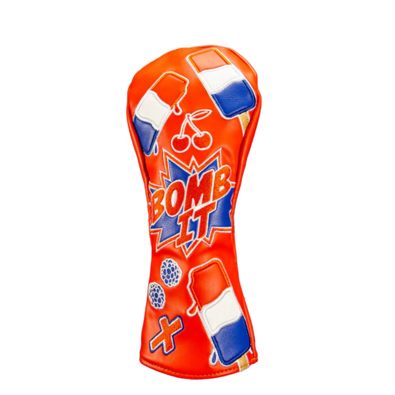 CMC Design Bomb It Hybrid Headcover Red/Blue/White