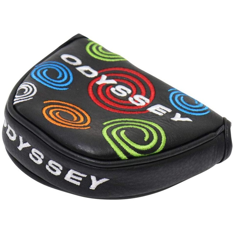 Odyssey Golf Tour Super Swirl Leather Mallet Putter Headcover White XXL
