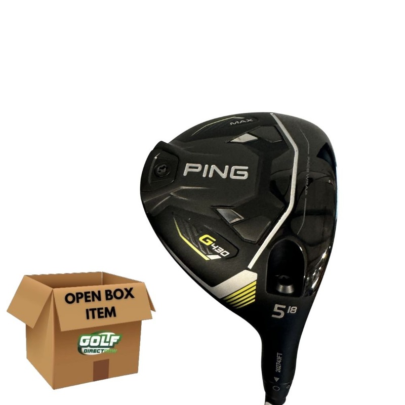 Ping G430 Max Fairway Wood #5 Alta CB 65 Black Regular Right Hand – SHOP WORN Right Hand Alta CB 65 Black Regular #5