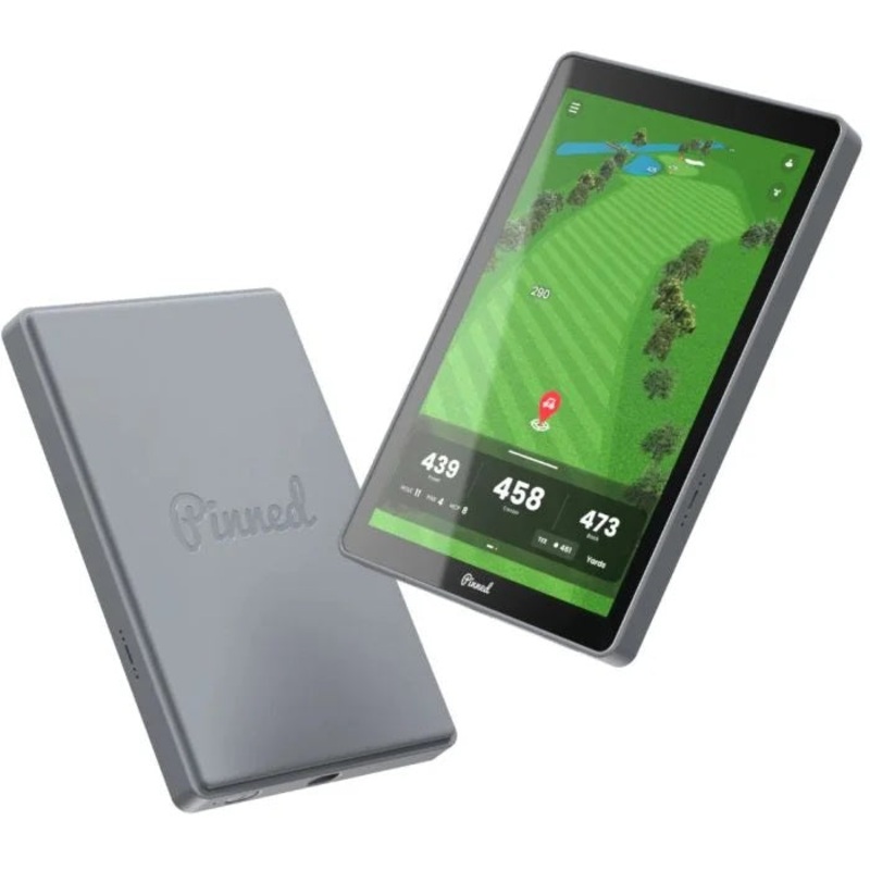 Pinned Golf The Caddie GPS Golf Tablet Black