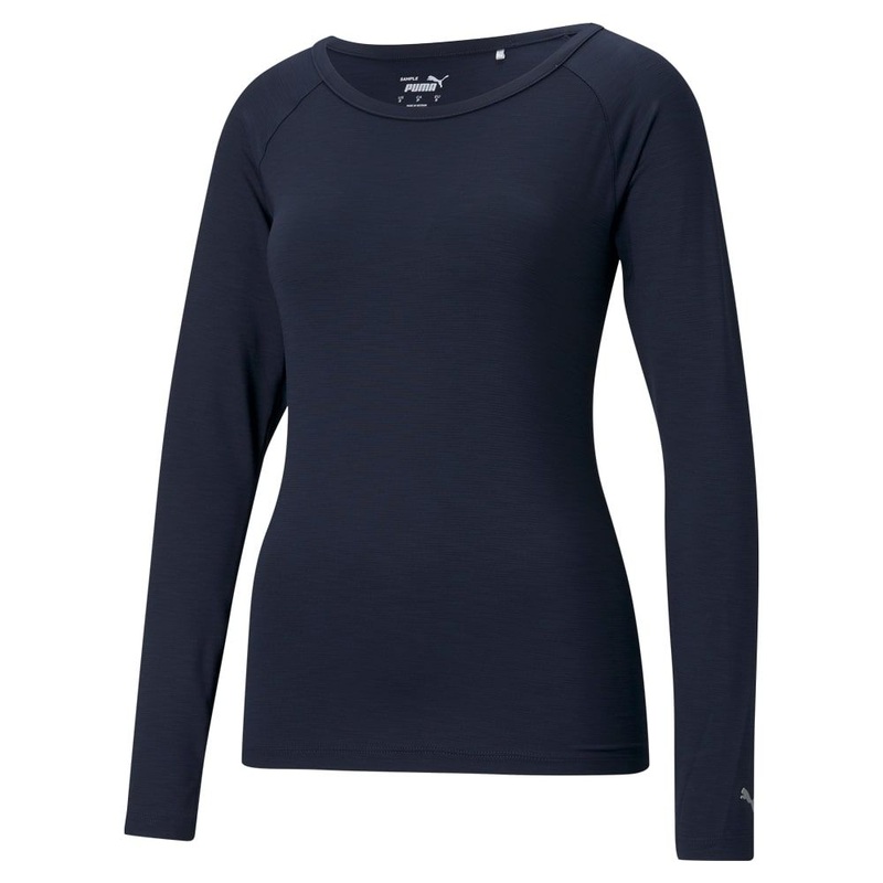 Puma Women’s Long Sleeve Sun Crew Golf Shirt (On-Sale) Puma Black XS